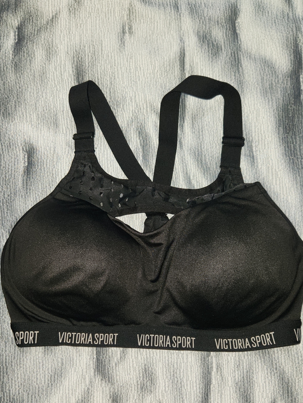 Victoria's Secret Victoria Sport Black Supportive Racerback Sports Bra